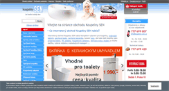 Desktop Screenshot of koupelny-sen.cz